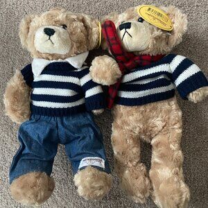 Cute Teddy Bear Couple toys - 12 Inches with tags on it